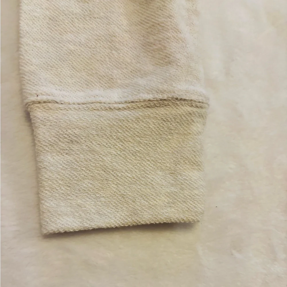 Pretty Rebel Beige/Oatmeal Long Sleeve Top EUC Size Large - Picture 3 of 10